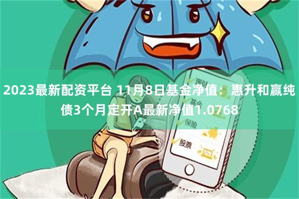 2023最新配资平台 11月8日基金净值：惠升和赢纯债3个月定开A最新净值1.0768