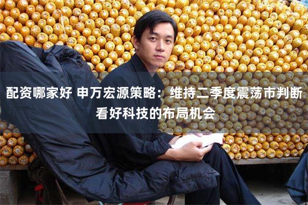 配资哪家好 申万宏源策略：维持二季度震荡市判断 看好科技的布局机会