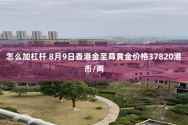 怎么加杠杆 8月9日香港金至尊黄金价格37820港币/两